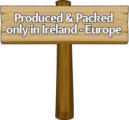 Produced and packed only in Ireland - Europe